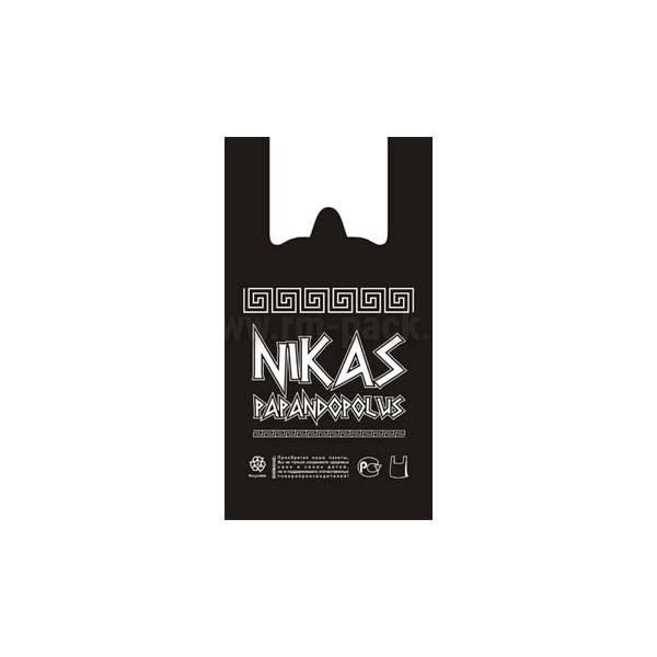 П-майка 30*55-27 мкм "черный Nikas" (1*100/8уп)