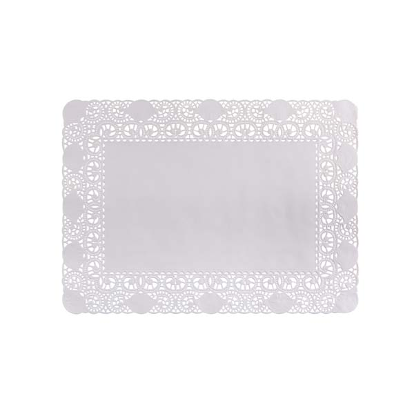 Салфетка ажурная 25*37 прямоуг. (1*250шт/8уп.)