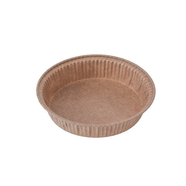 Форма бумажная Пай С90-21Р коричневая D100, d90, h=21 (1/25/2250шт)