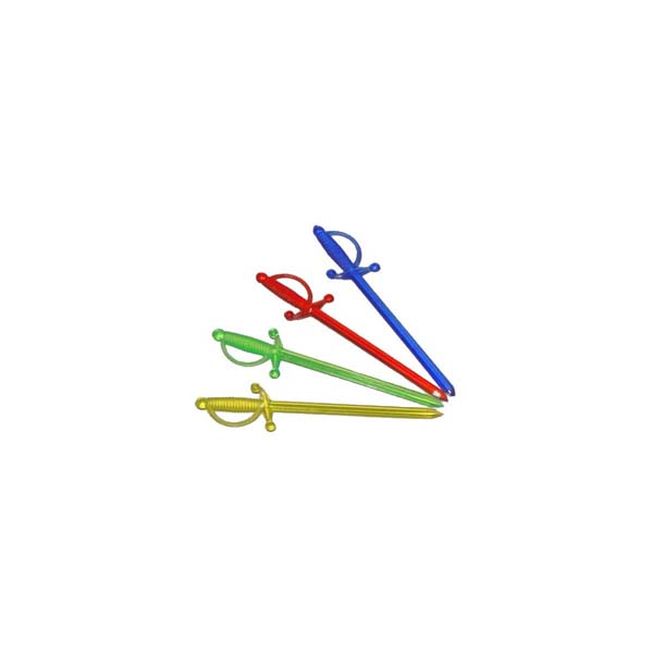 ПИКА "Шпага" цветные, (1*500шт/20.)