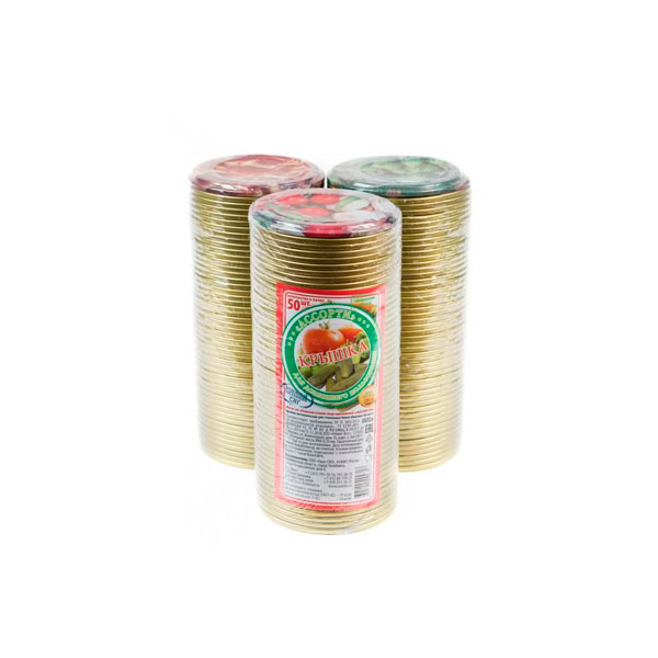 Крышки металл. для закатывания "Ассорти" (1*50/12уп)