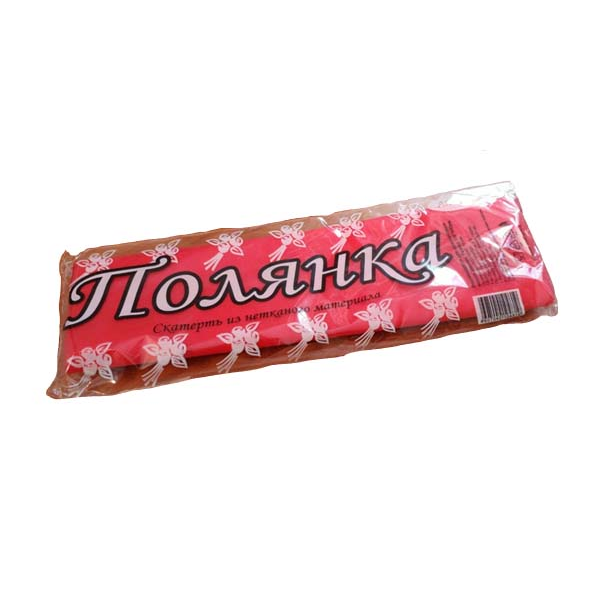 Скатерть из неткан. полотна Красная 110*140