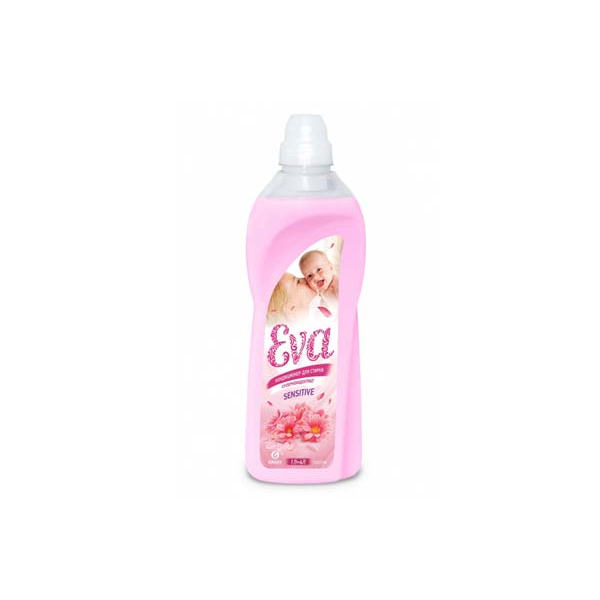 Кондиционер для белья EVA sensitive (розовый) 1 л.