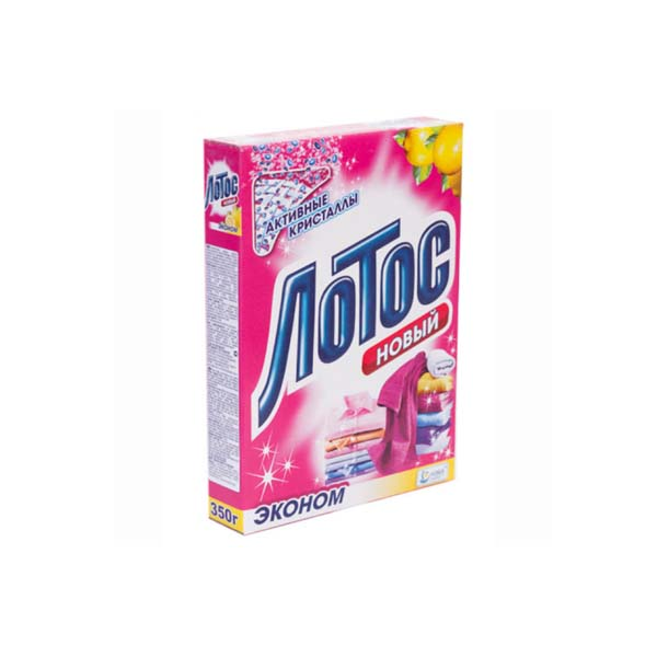 Стиральный порошок "ЛОТОС" эконом 400гр. (1/24шт.)