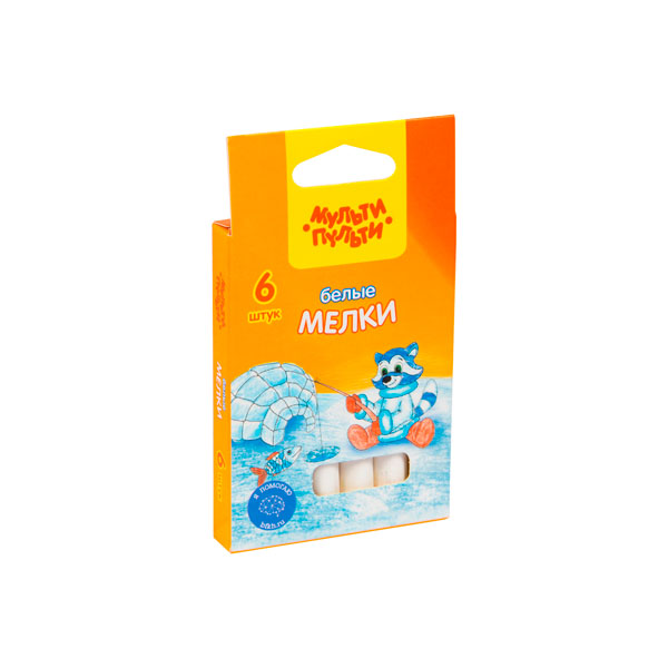 Мел Белый 6шт (1/20)