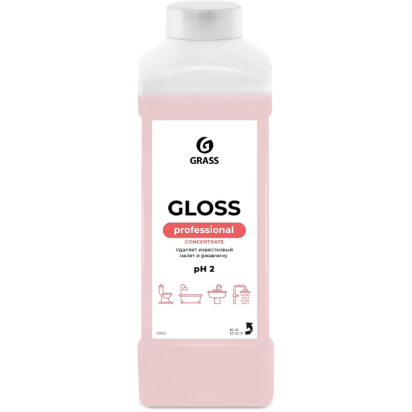 Чистящее средство для ванной комнаты "Gloss" КОНЦЕНТРАТ 1л.