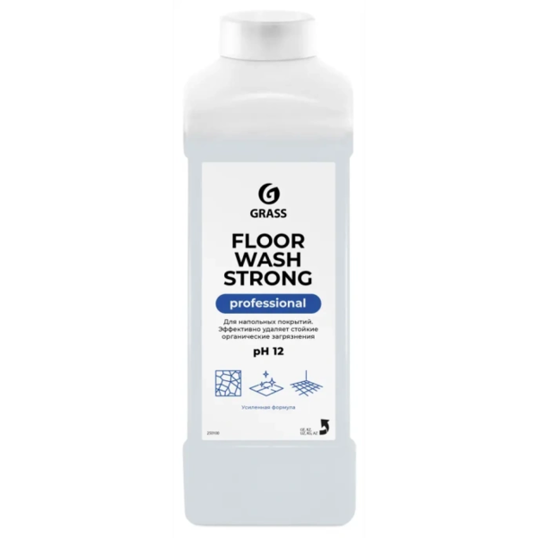 Средство для мытья пола "Floor Wash Strong" щелочное 1л.