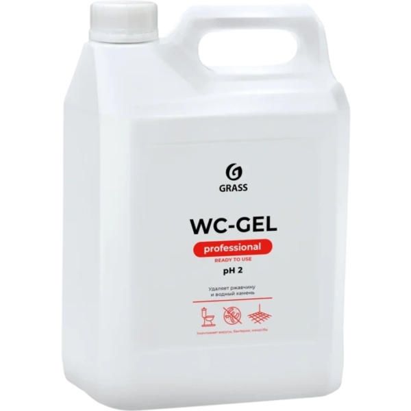 Средство для чистки сантехники "WC-GEL" 5л.