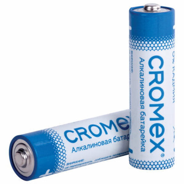 Батарейка CROMEX АА пальчиковая алкалиновая (1*4)