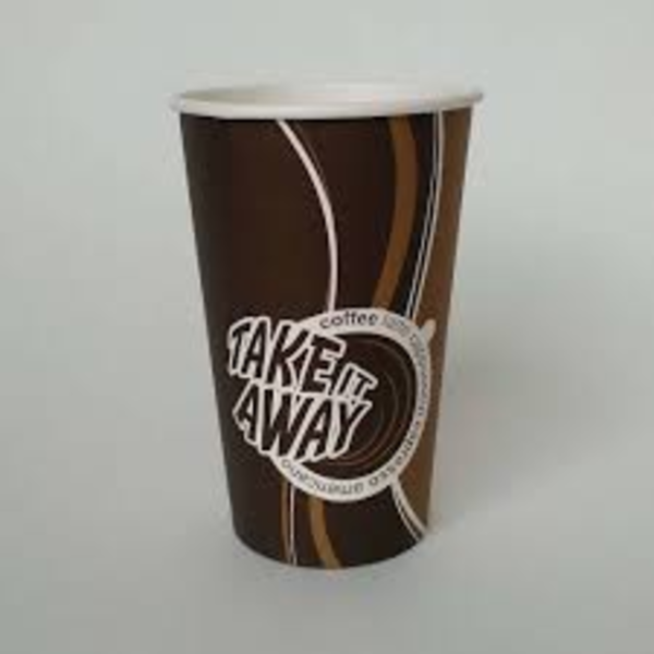 Стакан 400мл. для горячего Coffee Take Away, 50шт.
