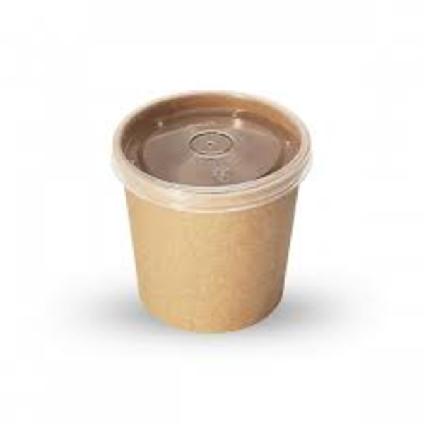 Супница 500мл Round Bowl Крафт, ДНО OSQ (1*30/15уп)