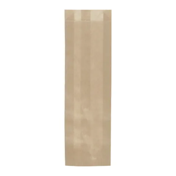 Пакет бумажный 210*80*35 крафт (1*100/20уп)