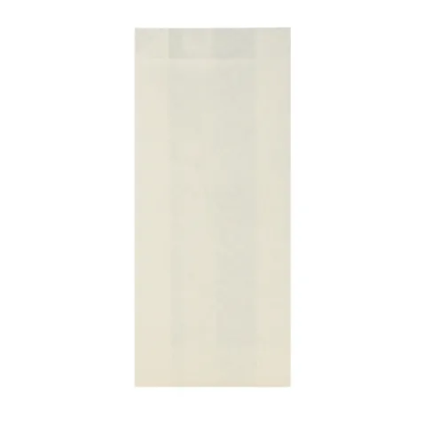 Пакет бумажный 210*80*35 белый (1*100)