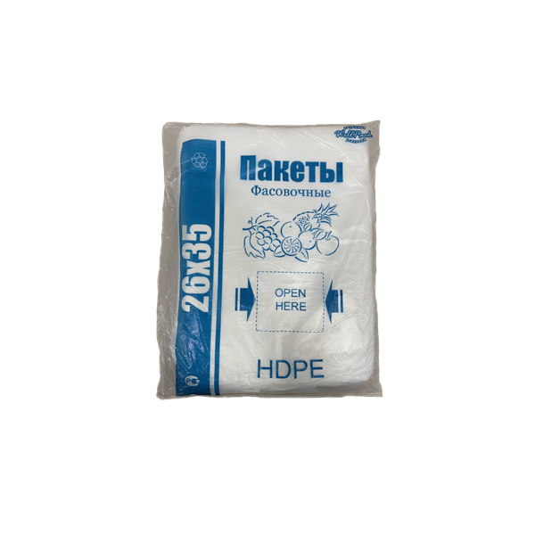Пакет фасовочный 26*35-7мкм (1*1000/10уп)