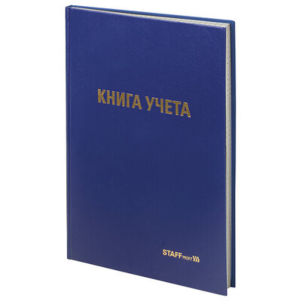 Кликните для увеличения изображения Книга учета А4 96л. Бумвинил