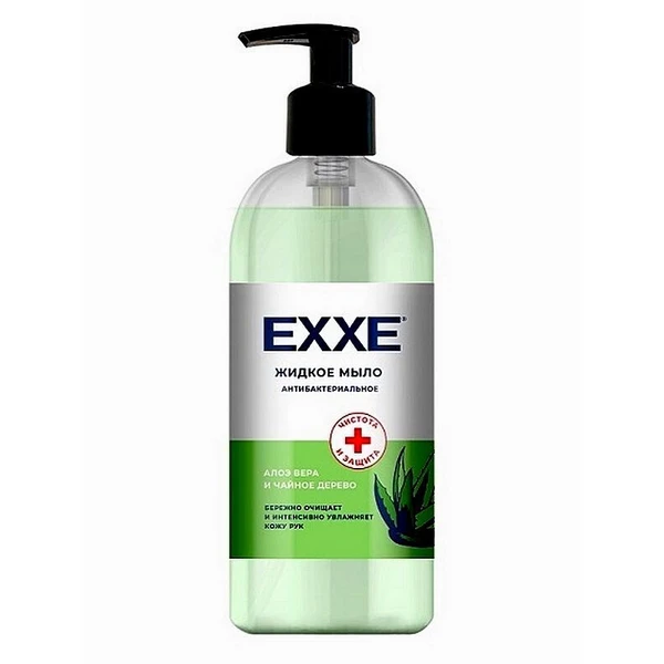 Мыло жидкое антибактериальное 500мл. EXXE Алоэ и чайное дерево