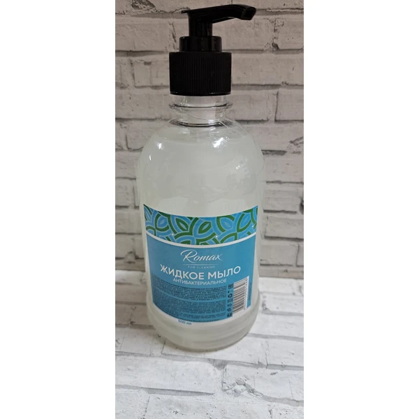 Мыло жидкое ROMAX 0,5л. Антибактериальное
