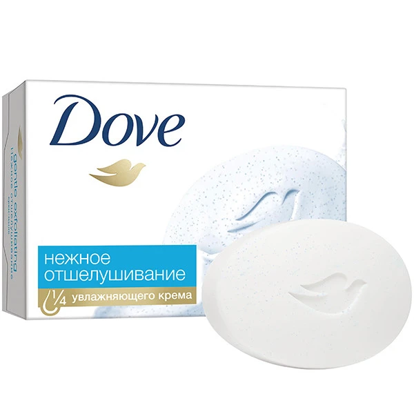 Мыло-крем DOVE 90гр Нежное Отшелушивание