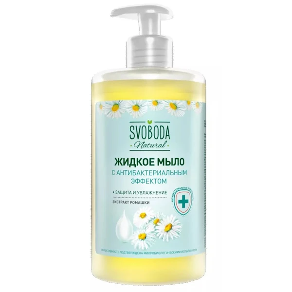 Мыло-крем жидкое SVOBODA Антибактериальный эффект 430мл