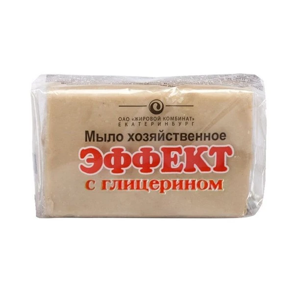 Мыло хозяйственное 78% 300гр. ЭФФЕКТ с глицерином, в упаковке