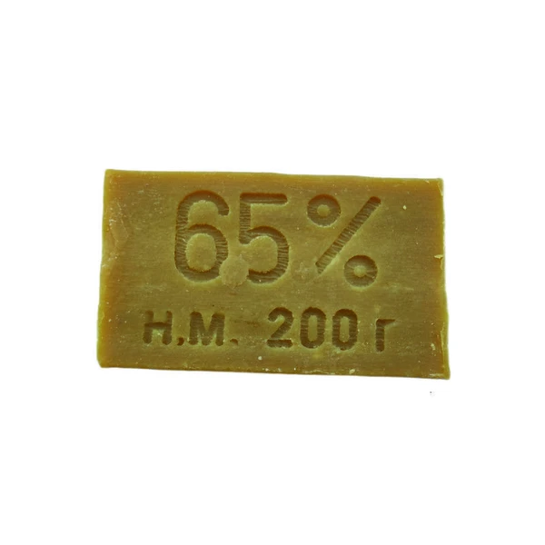 Мыло хозяйственное 65% 200гр., без/обертки