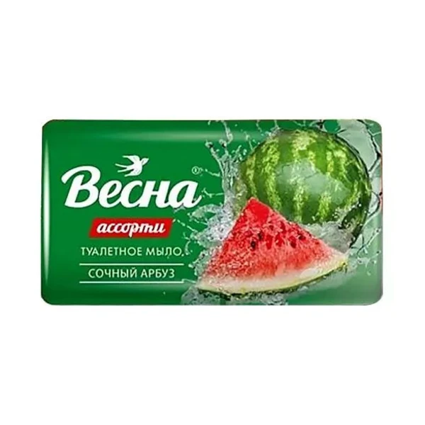 Мыло 90гр. ВЕСНА Ассорти Сочный арбуз