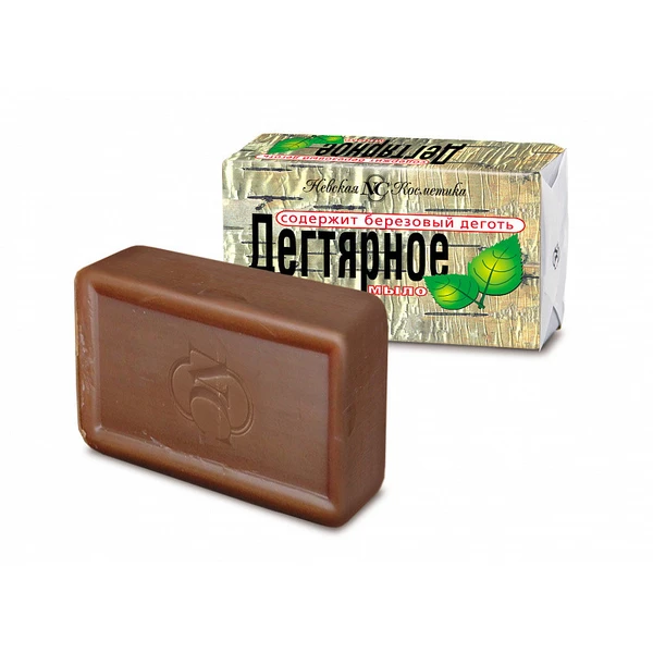 Мыло Невская Косметика в пленке 140гр ДЕГТЯРНОЕ