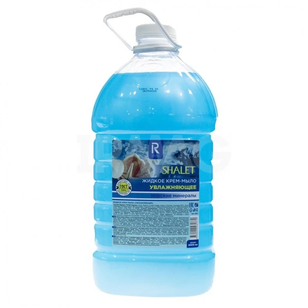 Мыло-крем жидкое SHALET 5л., Увлажняющее Морские минералы