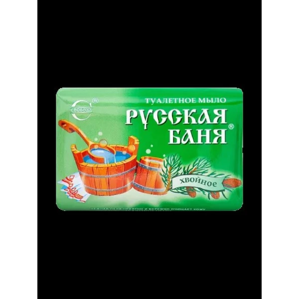 Мыло 100гр. РУССКАЯ БАНЯ хвойное