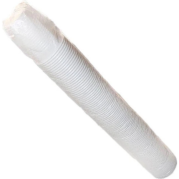 Стакан пластиковый одноразовый V=0,2 л., белый 100шт