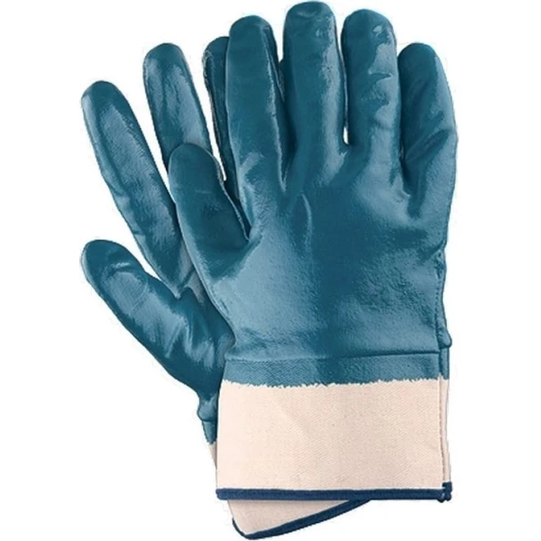 Перчатки с нитриловым покрытием (полный облив, манжета крага)