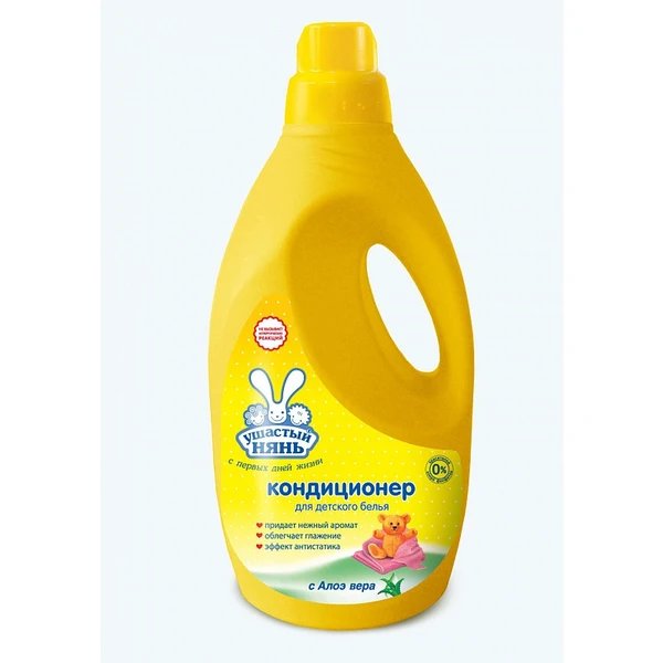 Кондиционер для детского белья УШАСТЫЙ НЯНЬ с алоэ вера 2л