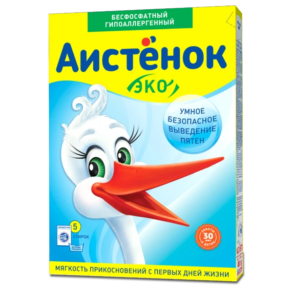 Стиральный порошок автомат АИСТЕНОК 400 гр.