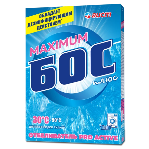 Отбеливатель БОС + Максимум отбеливания 600 гр.