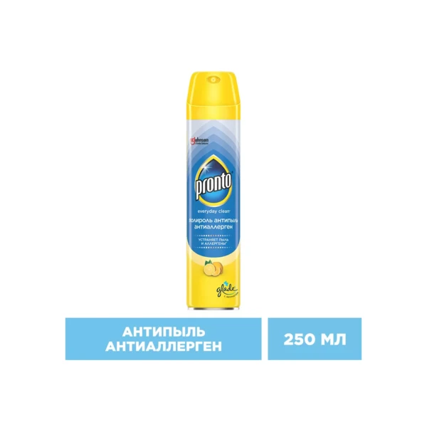Полироль для мебели ПРОНТО Антипыль Антиаллерген 250мл