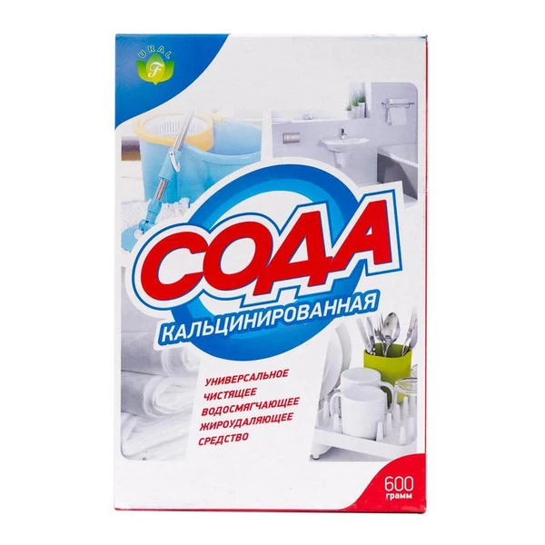 СОДА кальцинированная 600гр., картон.уп