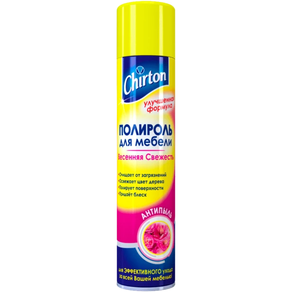 Полироль - антипыль для мебели Чиртон 