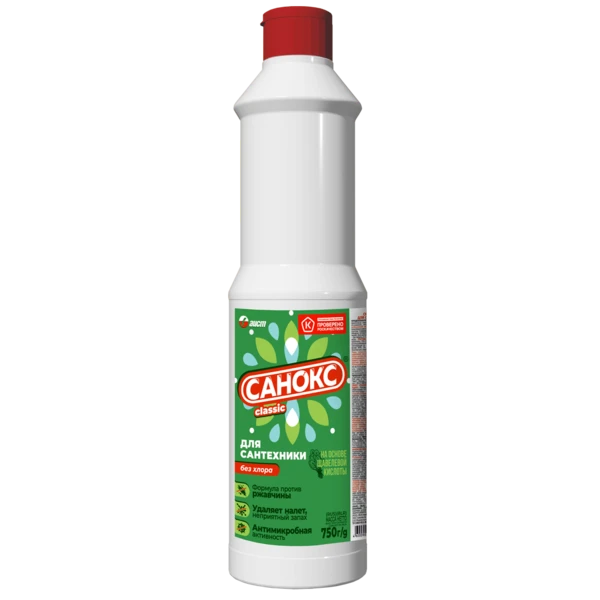 Чистящее средство для сантехники САНОКС 750мл