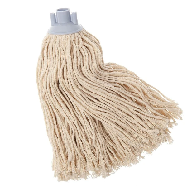 Насадка МОП HomeQueen Profiline д/веревочн.швабры, 280 гр., резьба, Состав: хлопок