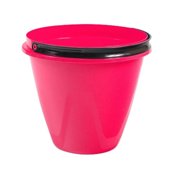 Ведро 10л., Лайт, розовое матовое