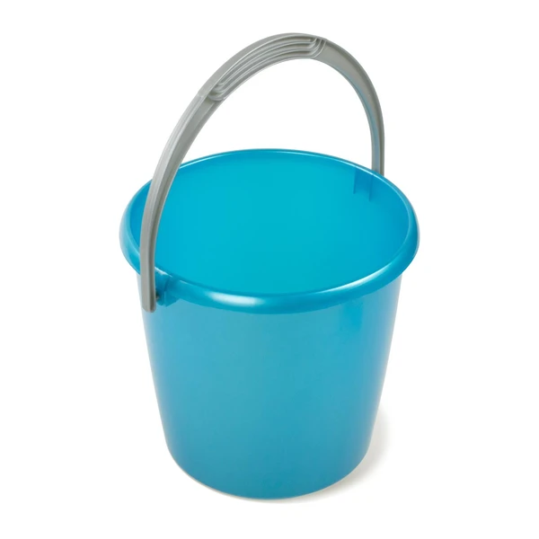 Ведро 5л Соло перламутровое бирюзовое