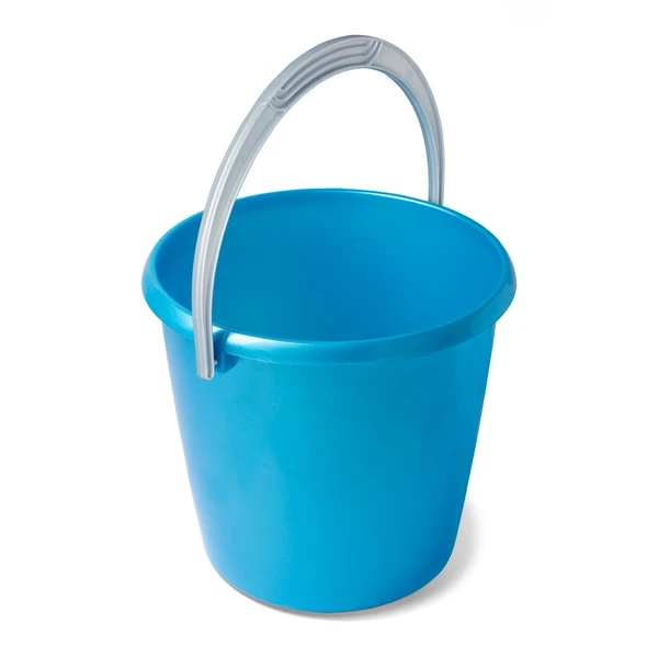 Ведро 10л Соло перламутровое бирюзовое