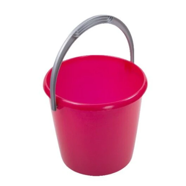 Ведро 3л Соло перламутровое красное