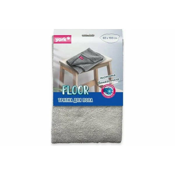 Салфетка для пола YORK микрофибра 80*100см, 1шт