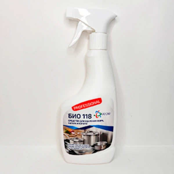 БИО 118 Средство для чистки грилей и духовых шкафов, 0,5л (1/12)
