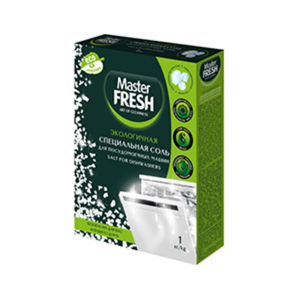 Средство для ПММ "Мастер фреш" Соль гранулированная, беленая, 1кг