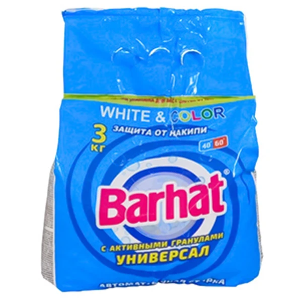 Стиральный порошок "Barhat универсал" 3,0 кг (1/4)