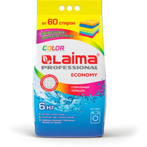 Стиральный порошок "LAIMA PROFESSIONAL Color" 6кг
