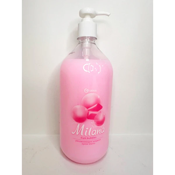 Жидкое крем-мыло "GRASS" 1л Бубль гум (1/6)