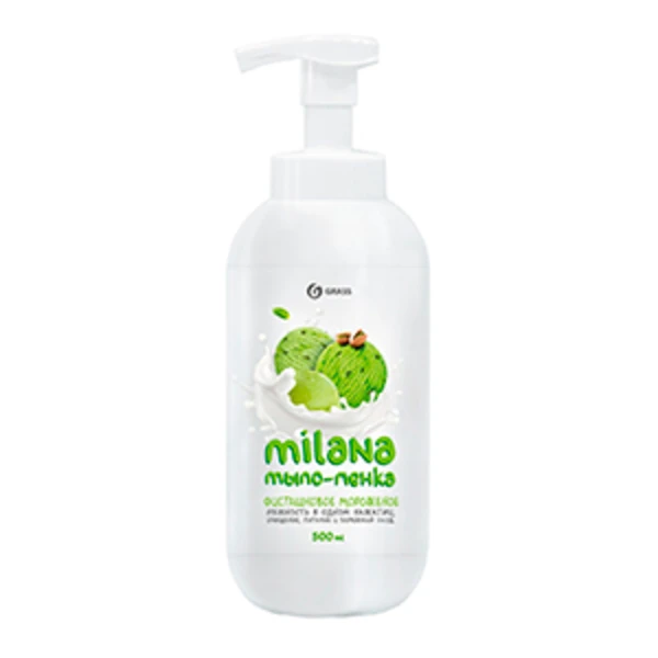 Жидкое мыло-пенка "Сливочно-фисташковое мороженое" 0,5л (1/12)